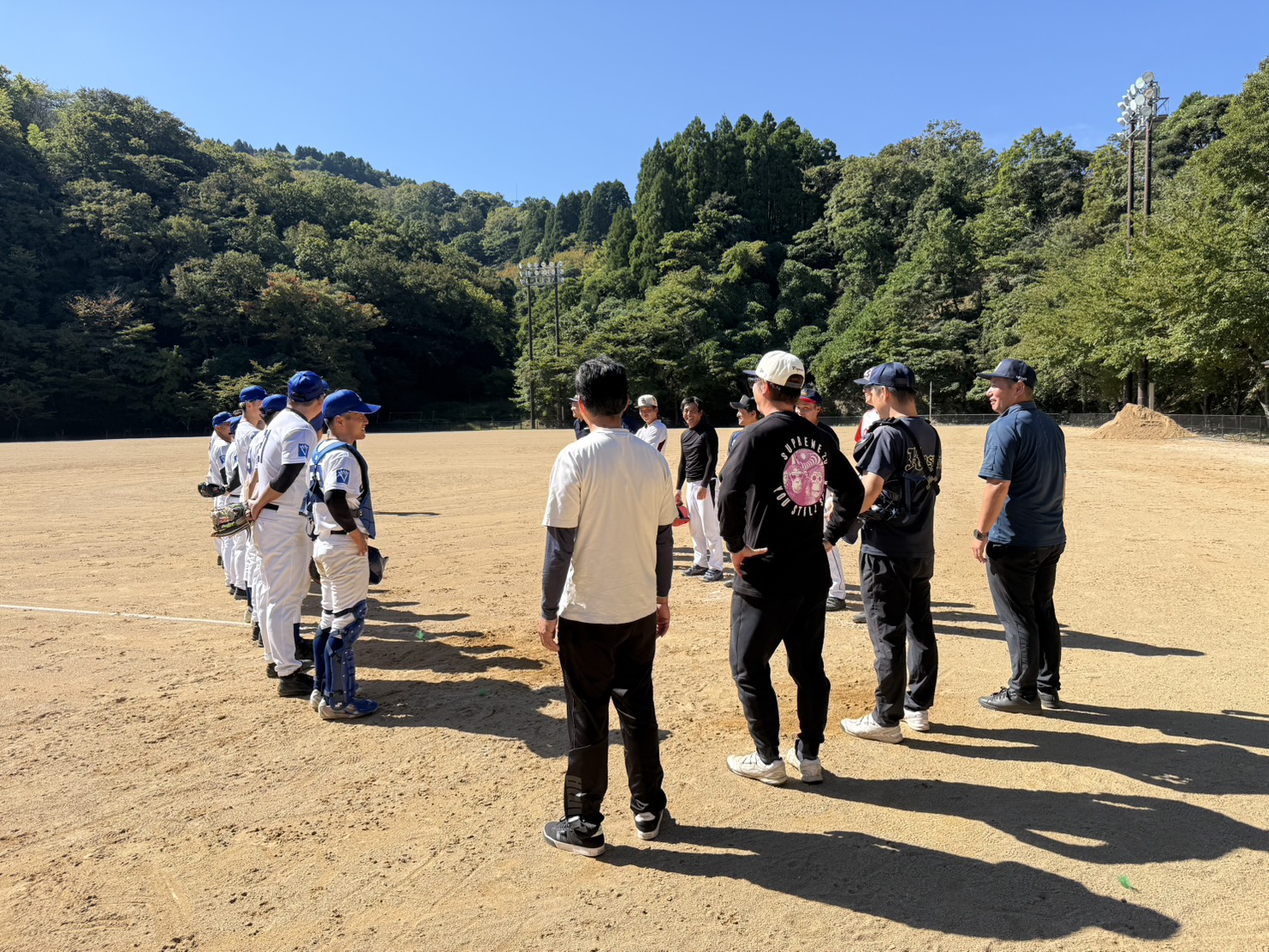 10月12日【野球親善試合】