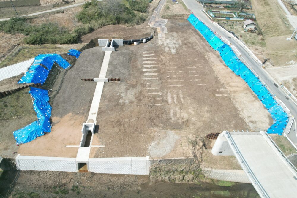 日置・鶴岡地区改修工事